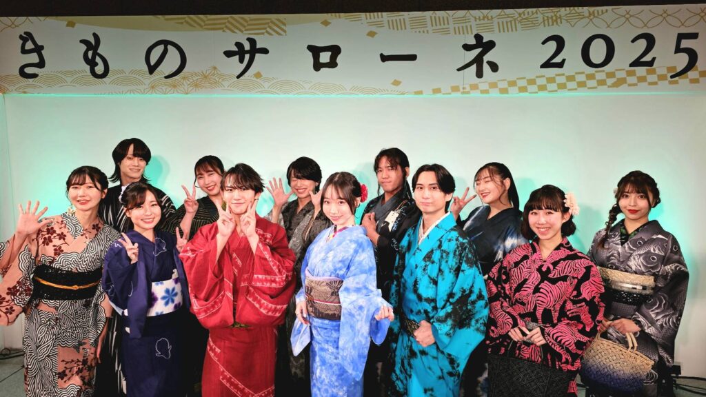きものサローネ2025にてモデル起用いただきました！